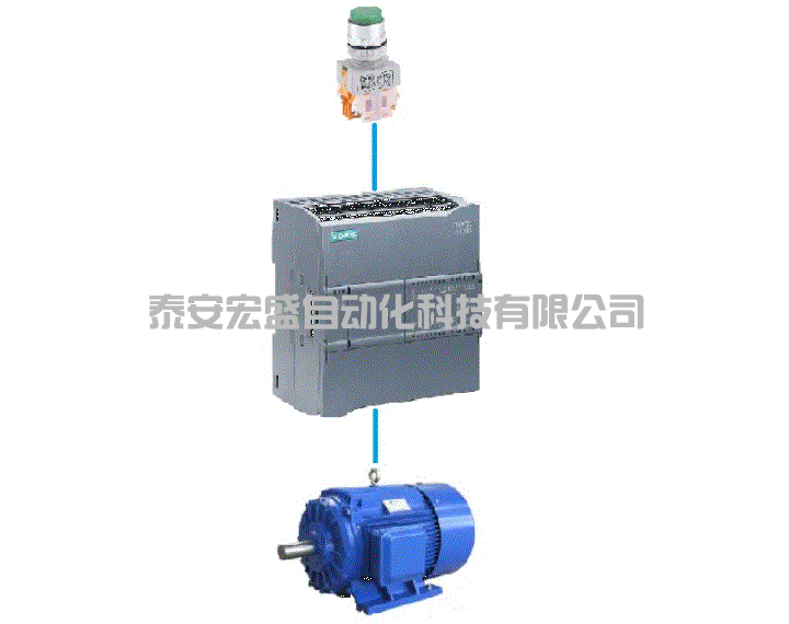 西門子1200PLC基本指令學(xué)習(xí)——電機(jī)一鍵啟?？刂瞥绦蚓帉懪c解析